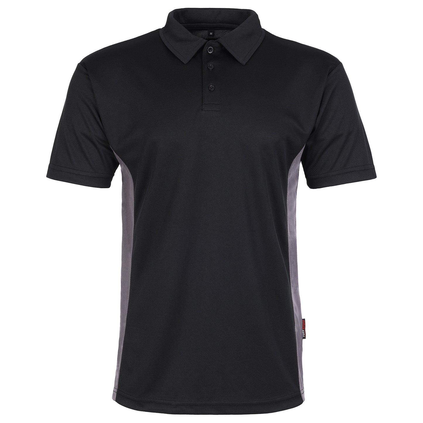 TUFFSTUFF ELITE POLO SHIRT - BLACK - 131