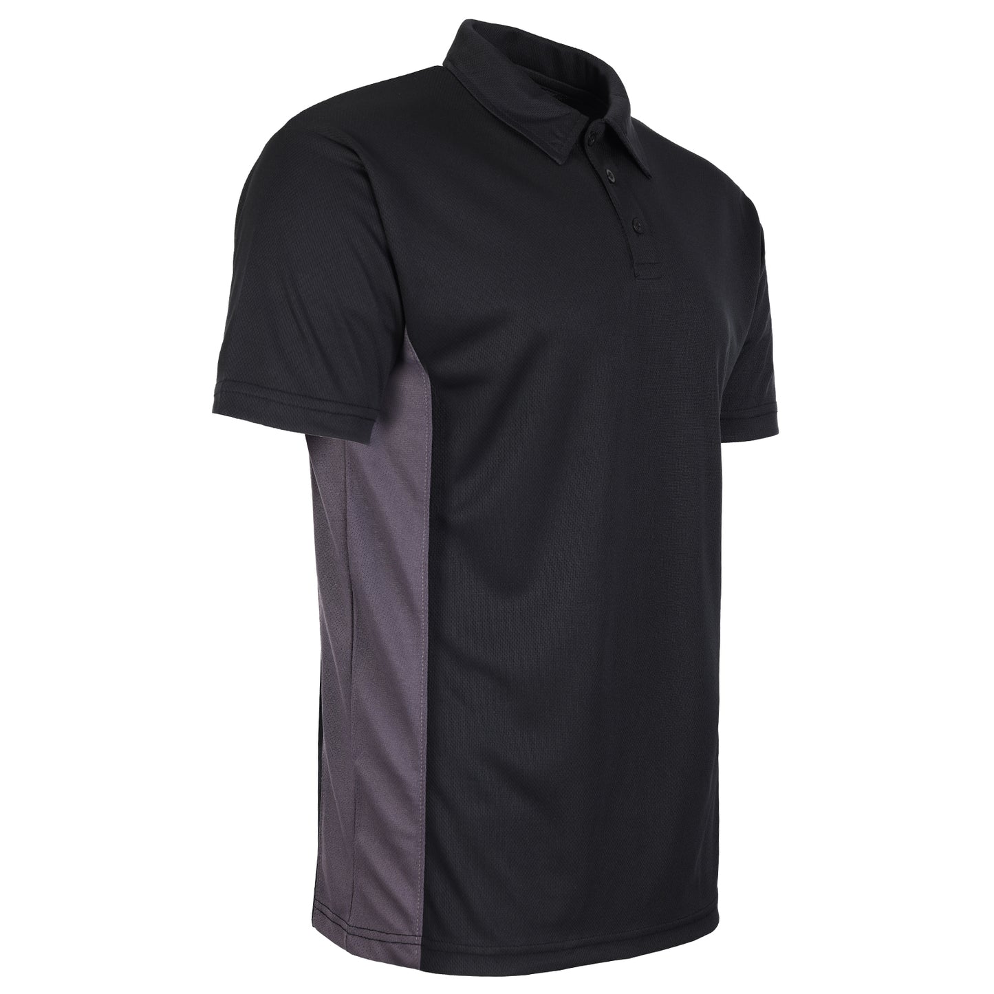 TUFFSTUFF ELITE POLO SHIRT - BLACK - 131