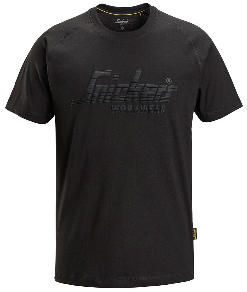 Snickers 2590 Logo T-Shirt - Black 0400