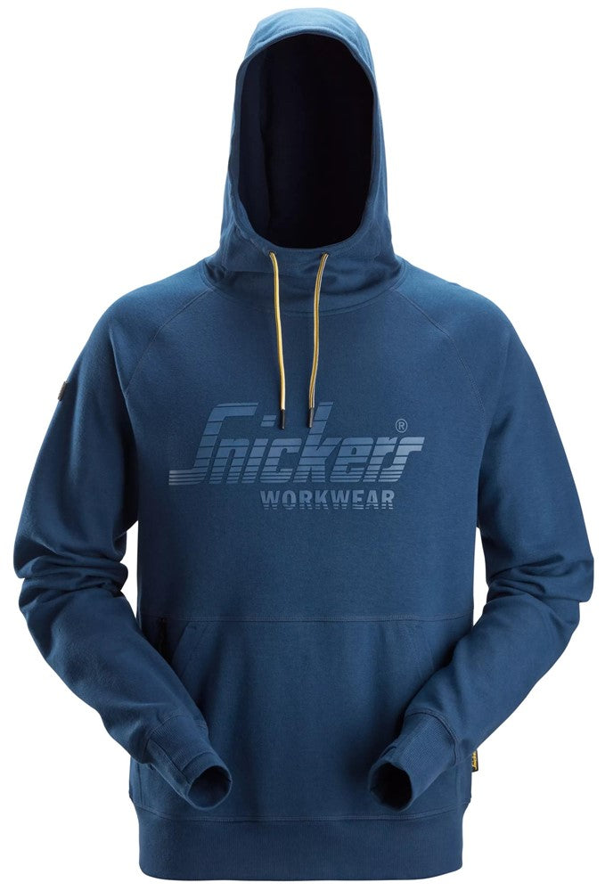 Snickers 2894 Logo Hoodie - 5300 Deep Blue