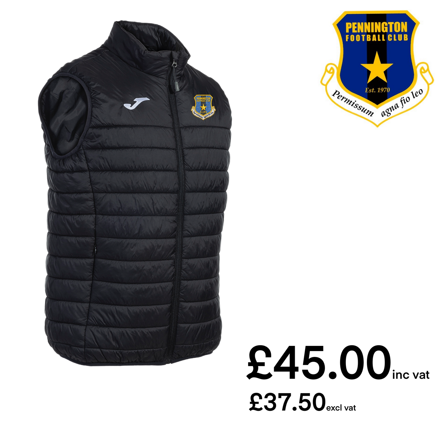 Pennington FC Padded Gilet
