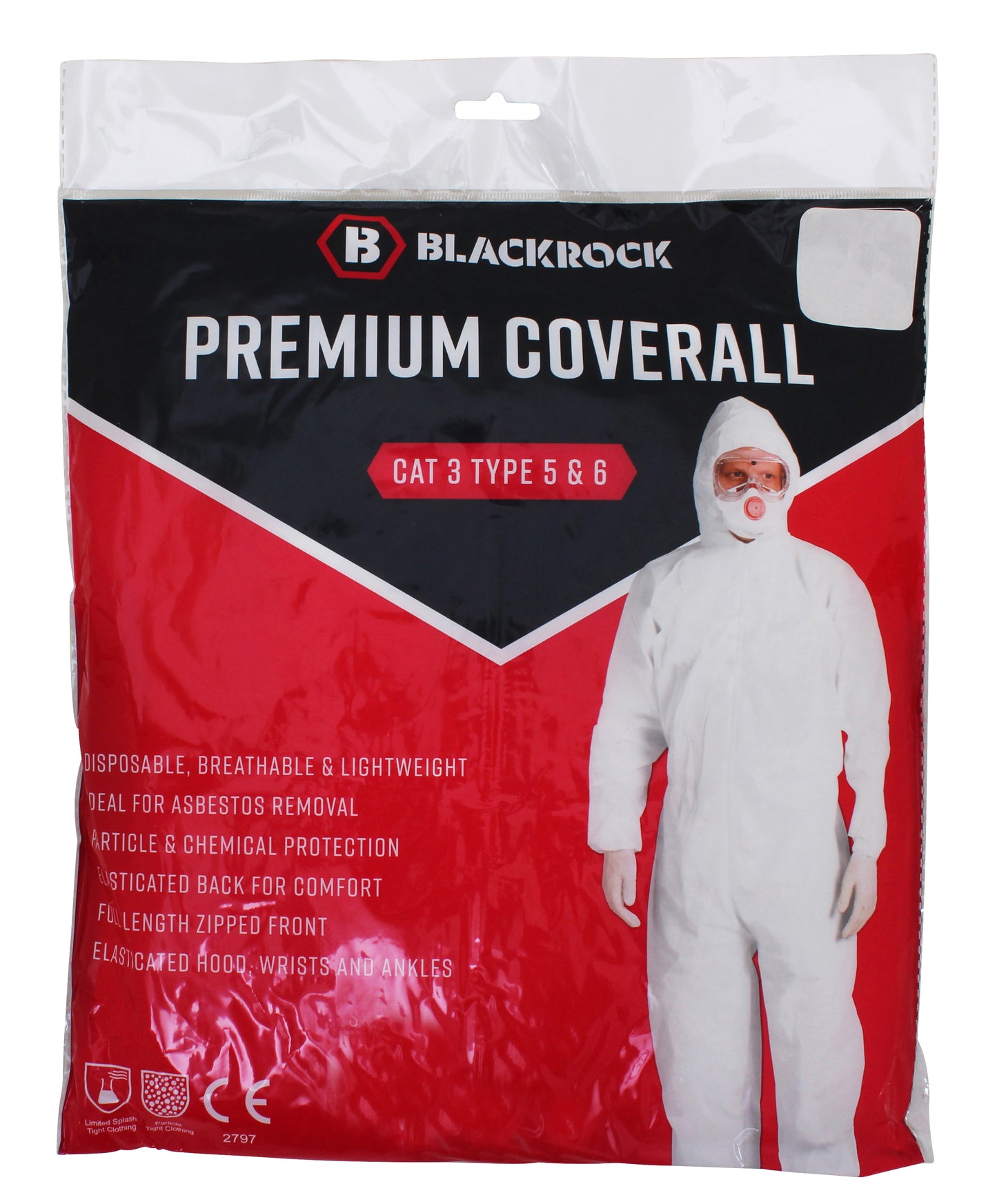Blackrock Premium Category Type 5/6 Disposable Coverall
