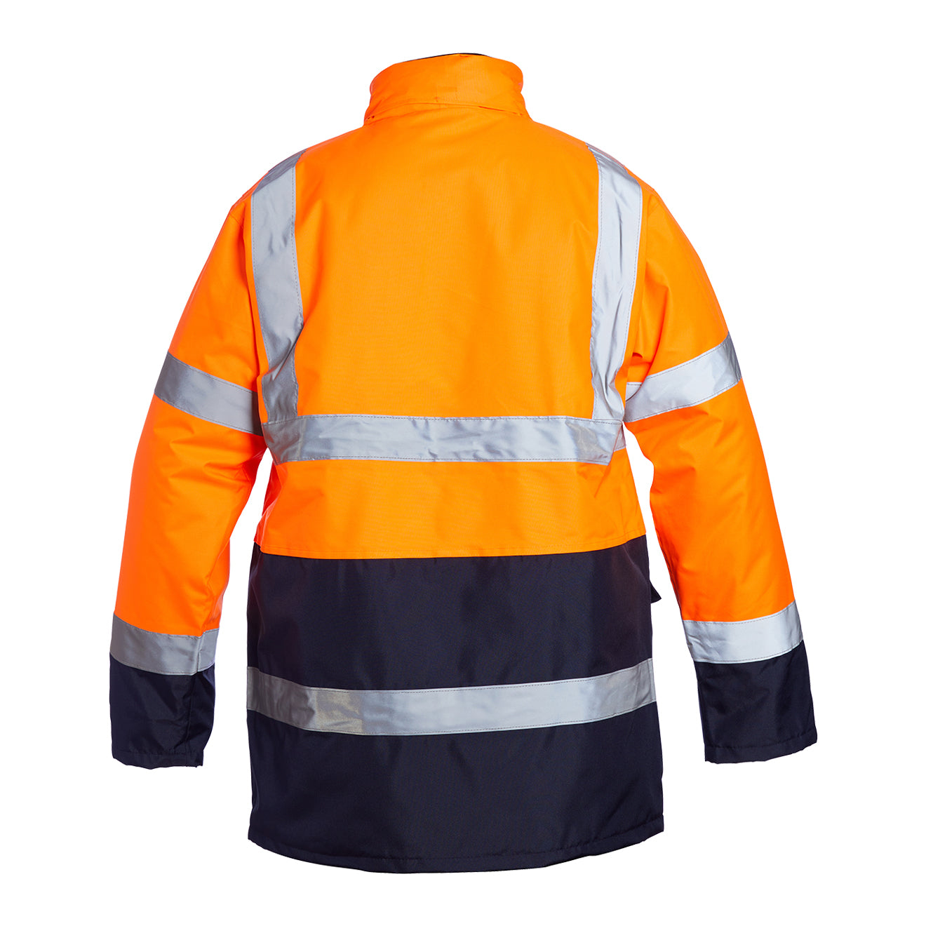 Blackrock Hi Vis Two Tone Coat - Orange / Navy