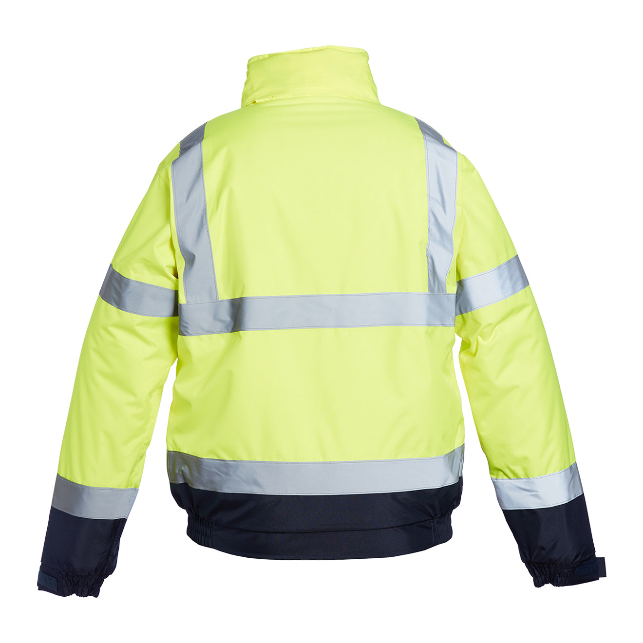 Blackrock Hi Vis Two Tone Bomber Jacket - Yellow / Navy