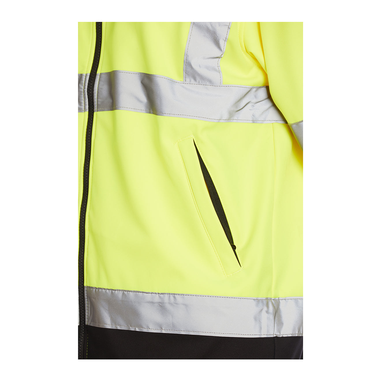 Blackrock Hi Vis Softshell Jacket - Yellow