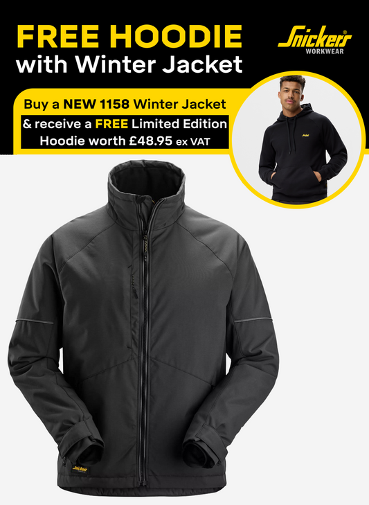 Snickers 1158 Winter Jacket & Free Limited Edition Hoodie
