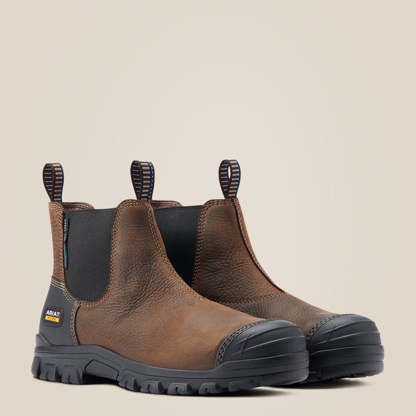 Ariat Treadfast Chelsea Waterproof Steel Toe Work Boot