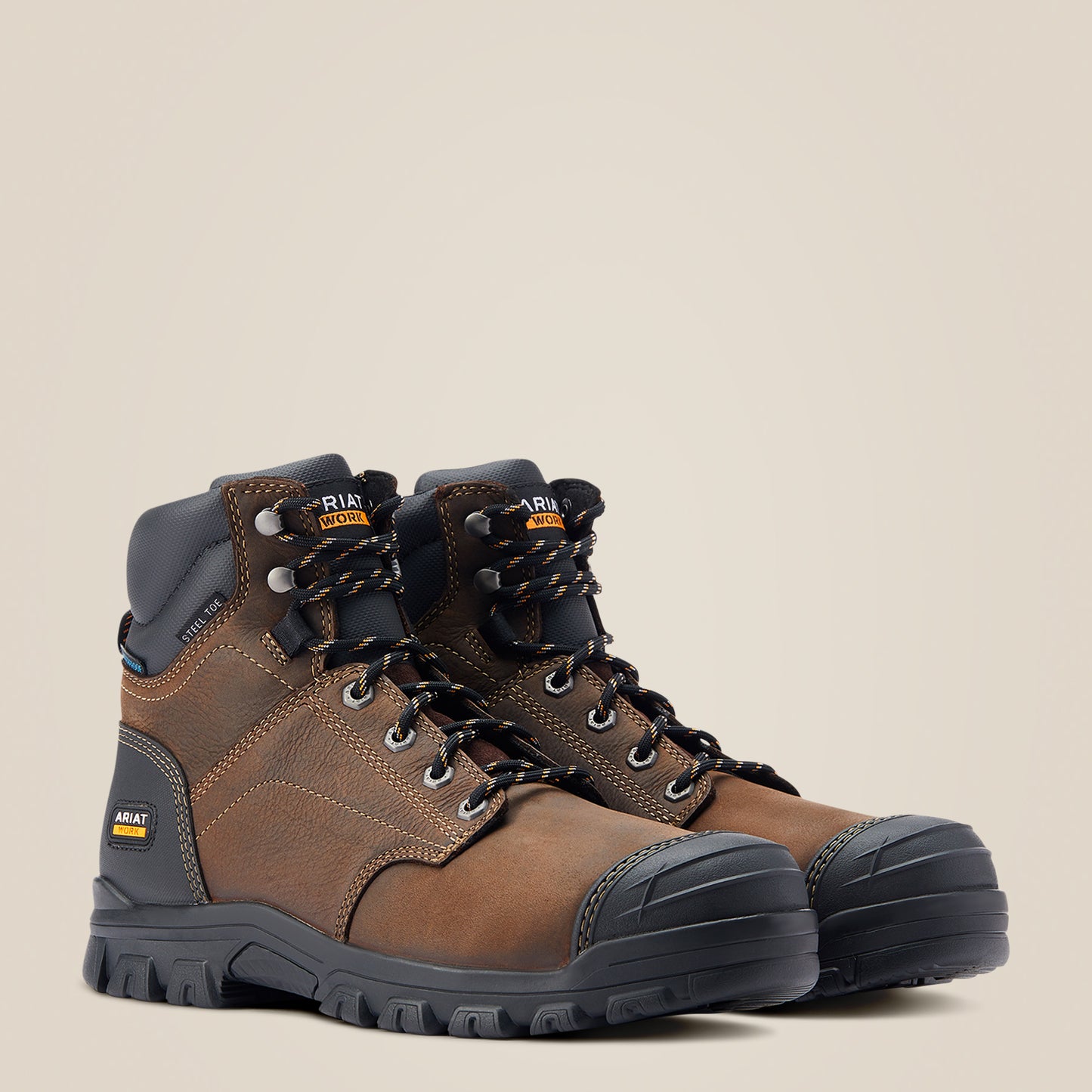 Ariat Treadfast 6" Waterproof Steel Toe Work Boot