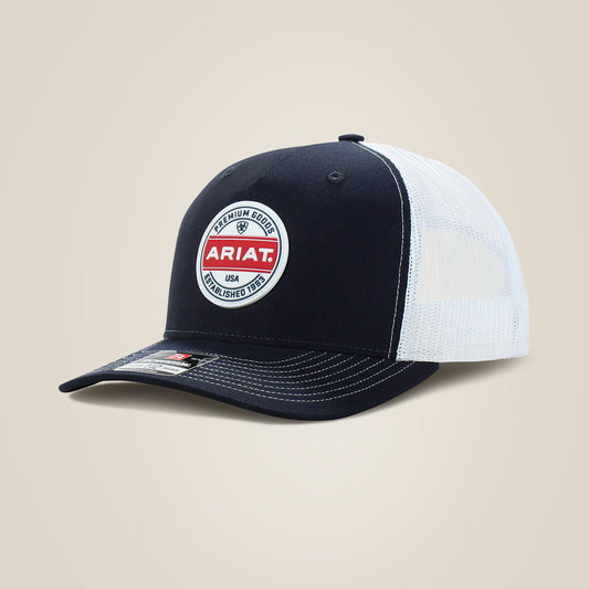 Ariat Premium Goods Logo Patch Trucker Cap