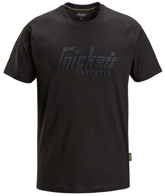 Snickers 2590 Logo T-Shirt - Black 0400
