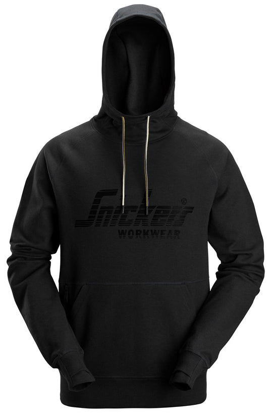 Snickers 2894 Logo Hoodie - 0400 Black