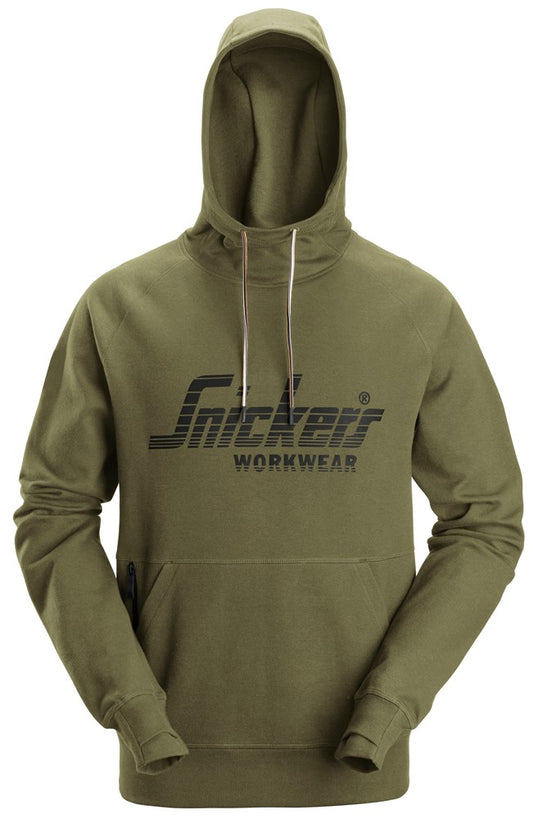 Snickers 2894 Logo Hoodie - 3100 Khaki Green