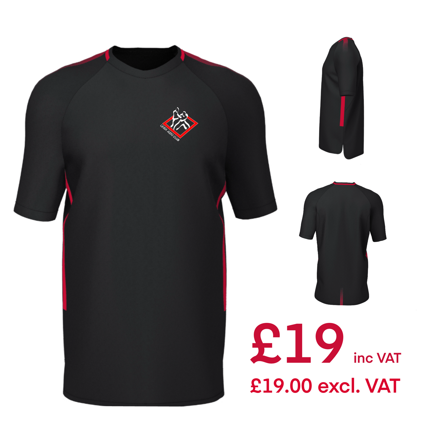 Leigh Judo Edge Technical T-Shirt - YOUTHS
