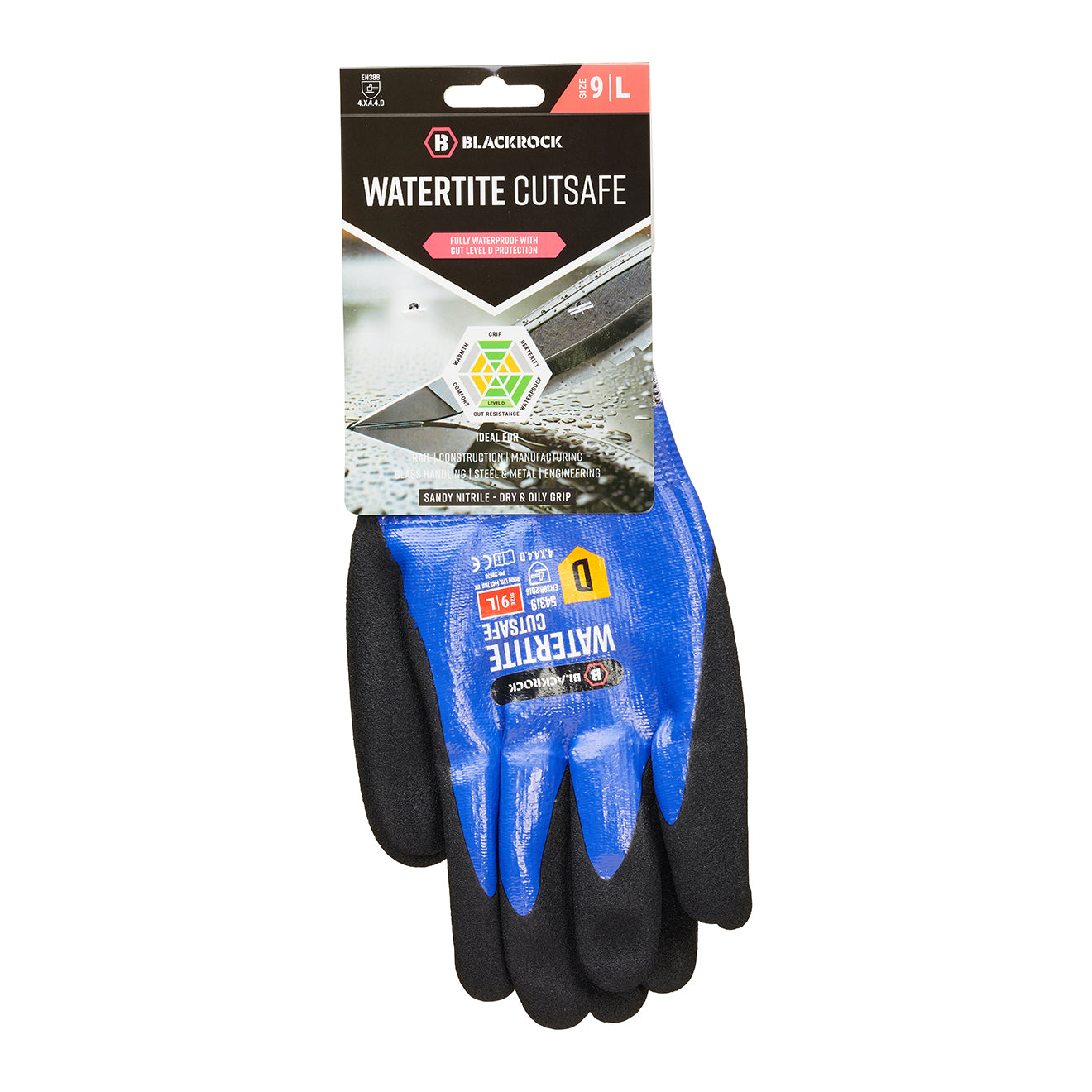 Blackrock Watertite Cutsafe Level D Glove