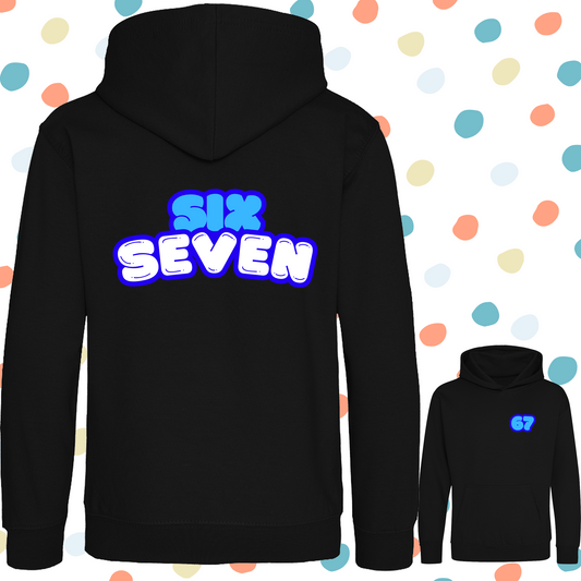 Blue SixSeven Kids Hoodie - 4 Colours