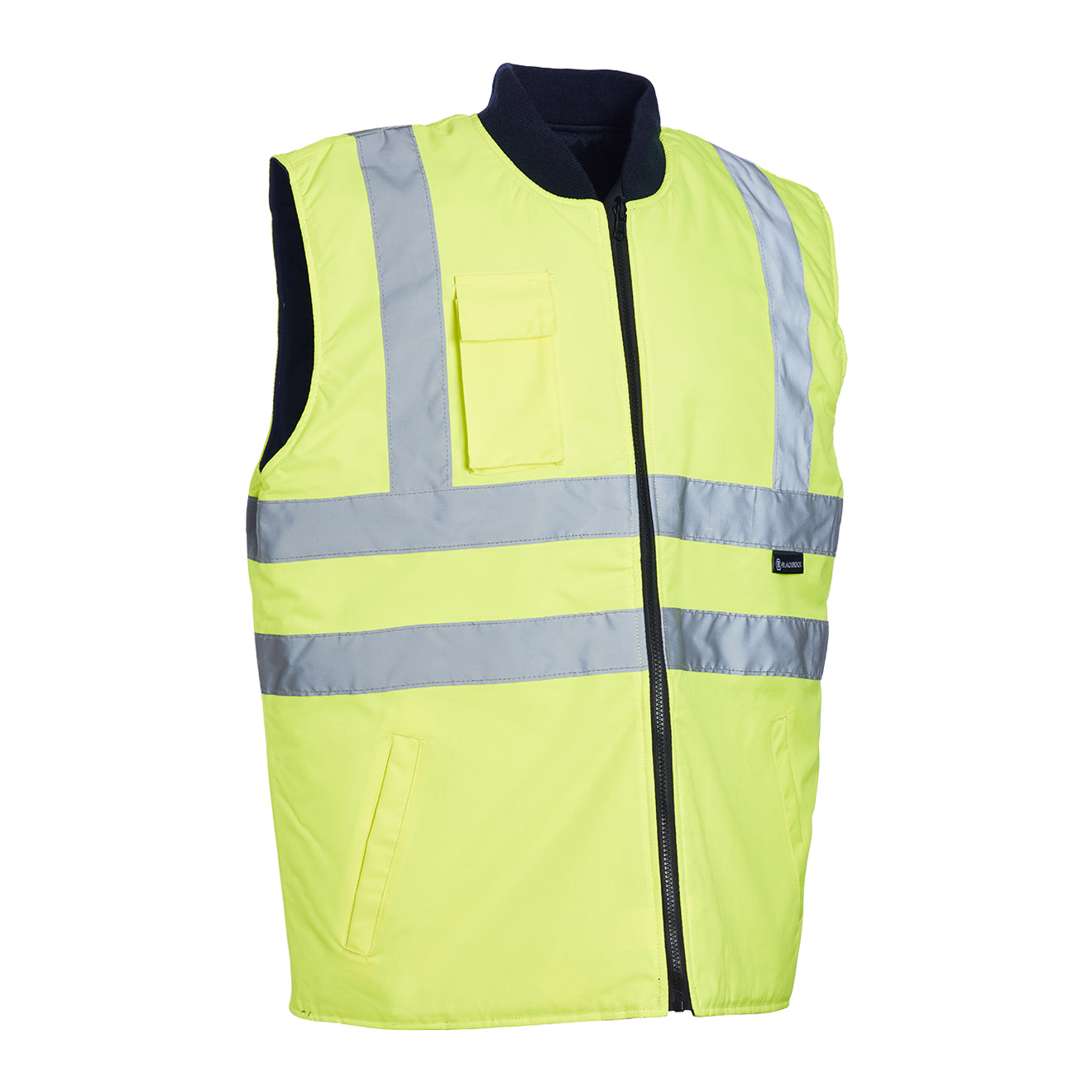 Blackrock Hi Vis Reversible Bodywarmer - Yellow
