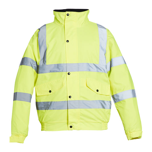 Blackrock Hi Vis Bomber Jacket - Yellow
