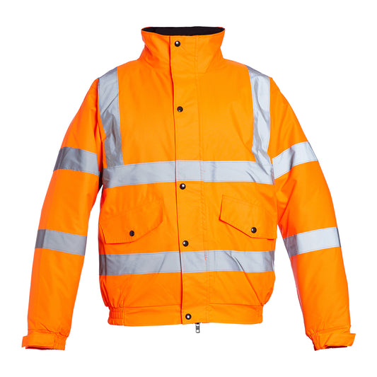 Blackrock Hi Vis Bomber Jacket - Orange