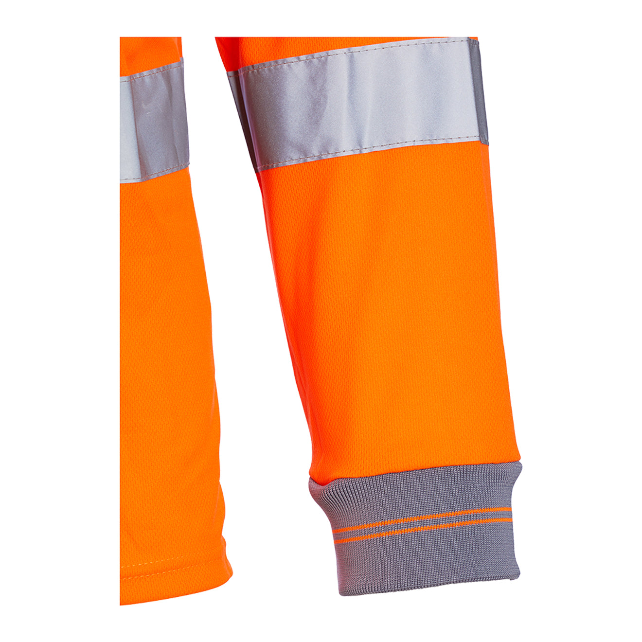 Blackrock Hi Vis Long Sleeve Polo Shirt - Orange