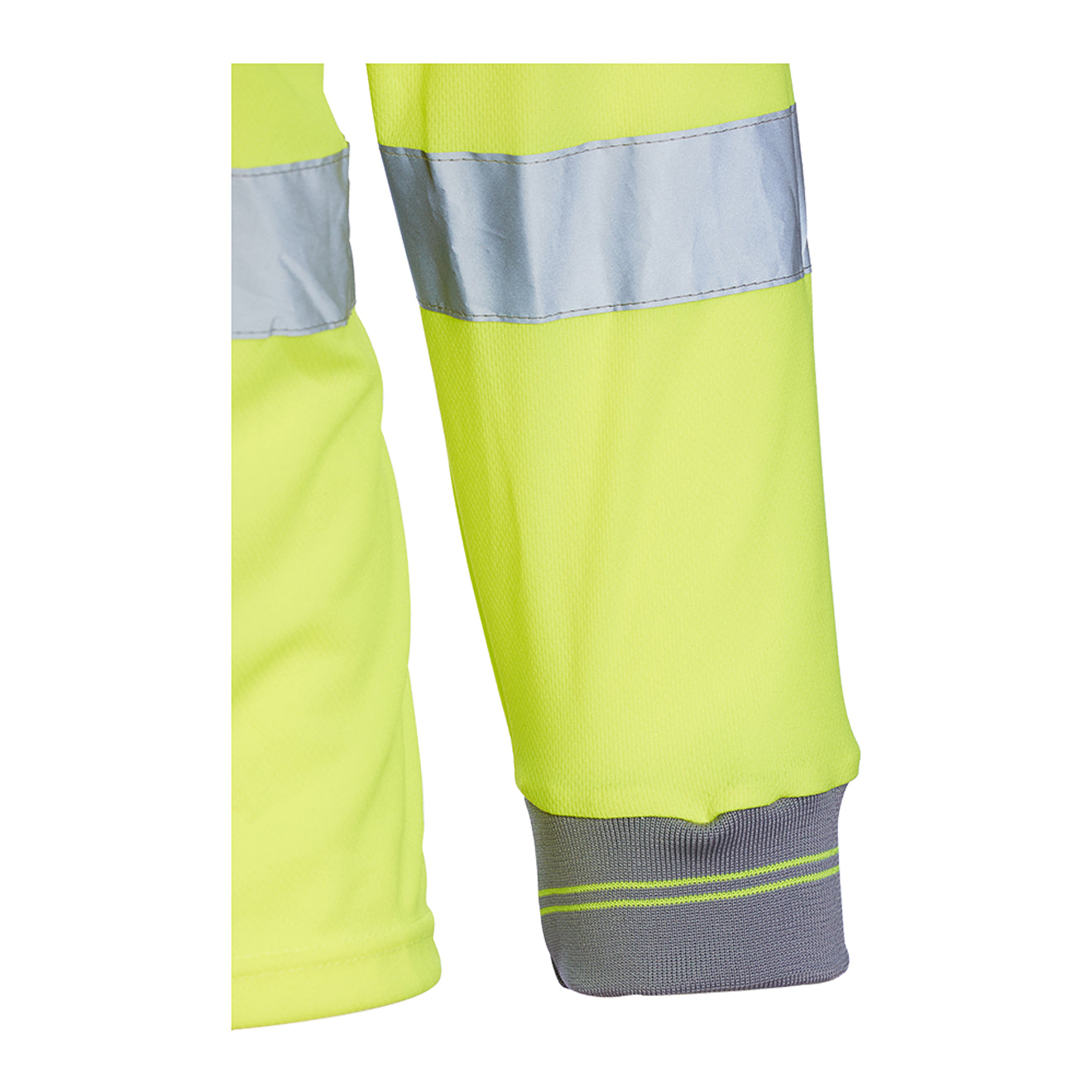 Blackrock Hi Vis Long Sleeve Polo Shirt - Yellow