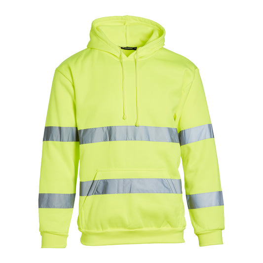 Blackrock Hi Vis Hooded Sweatshirt - Yellow