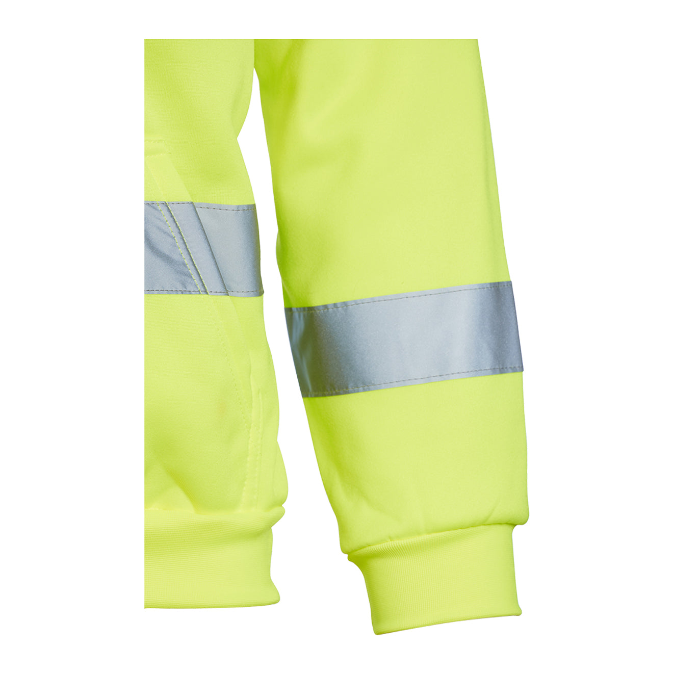 Blackrock Hi Vis Hooded Sweatshirt - Yellow