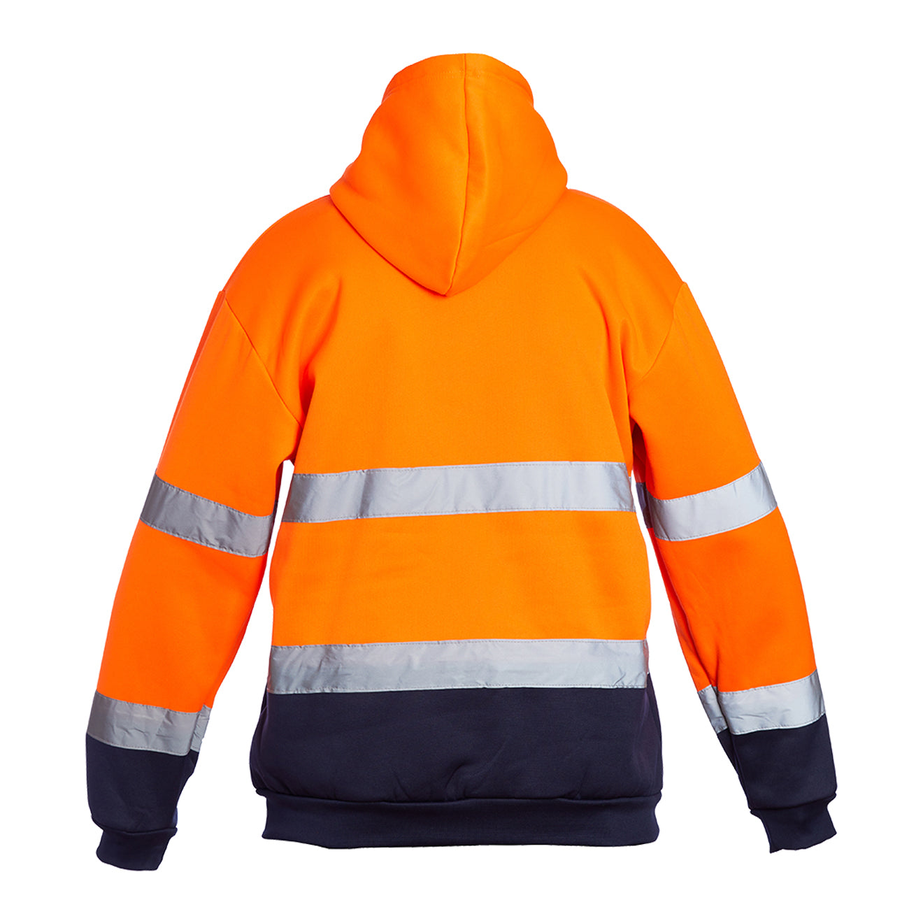 Blackrock Hi Vis Two Tone Hooded Sweatshirt - Orange/Navy