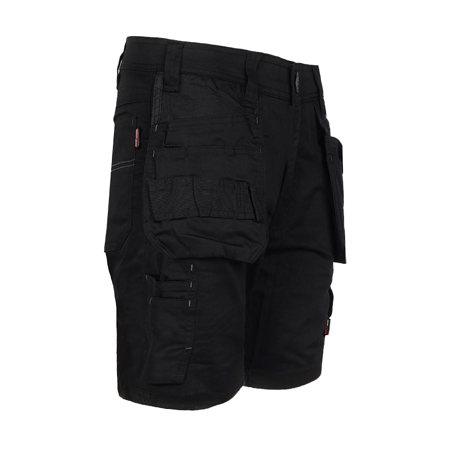 TUFFSTUFF PROFLEX WORK SHORTS - BLACK - 815