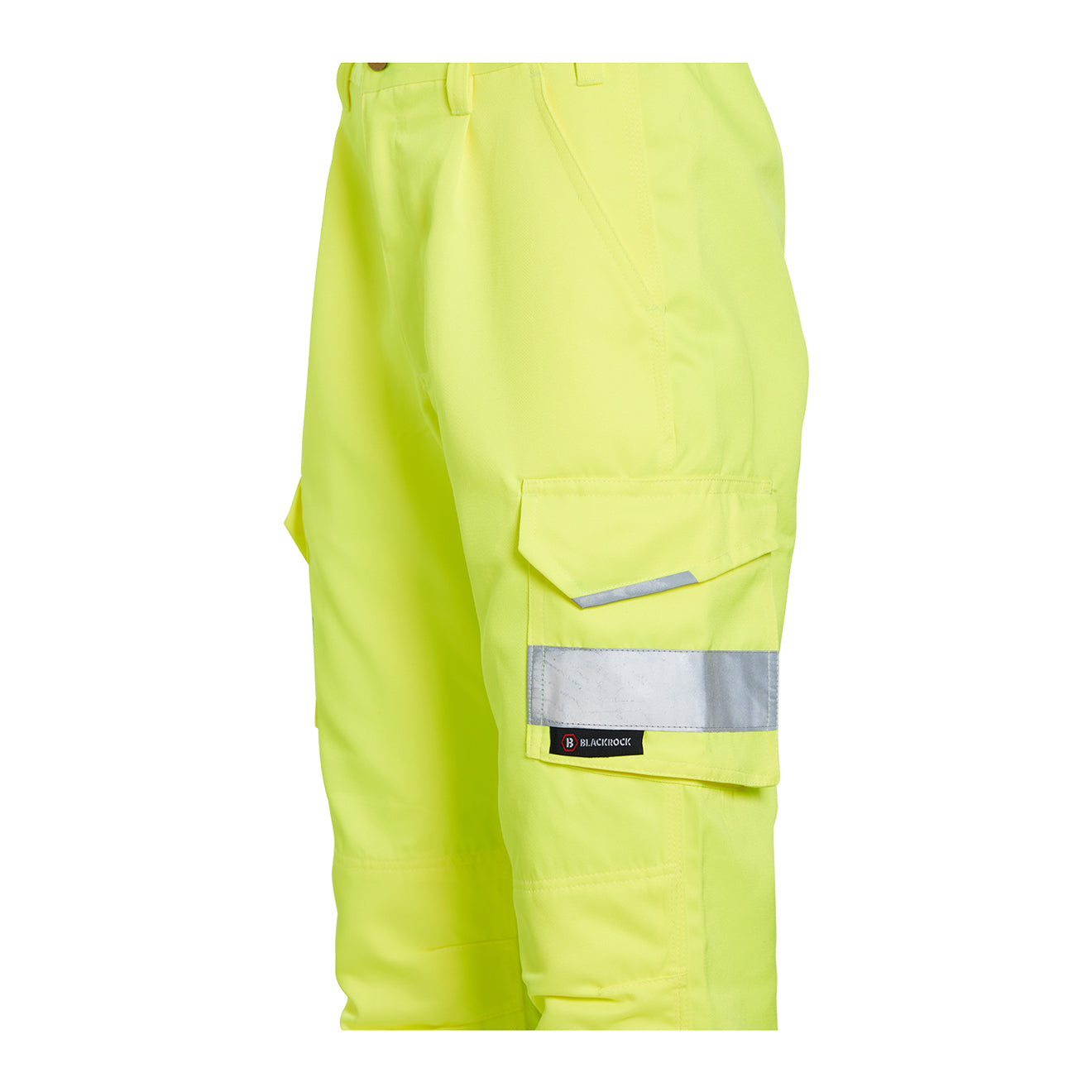Blackrock Hi Vis Polycotton Work Trouser - Yellow