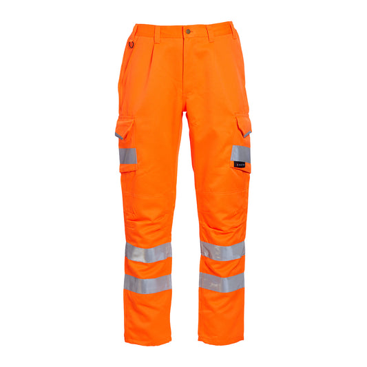 Blackrock Hi Vis Polycotton Work Trouser - Orange