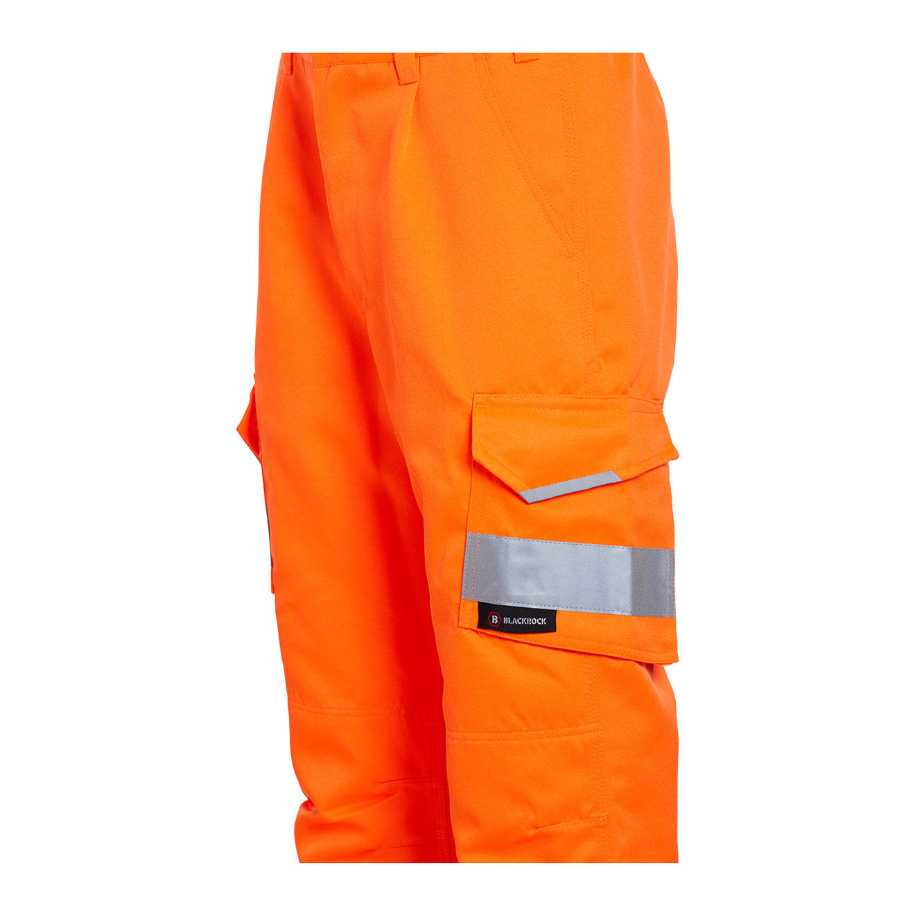 Blackrock Hi Vis Polycotton Work Trouser - Orange