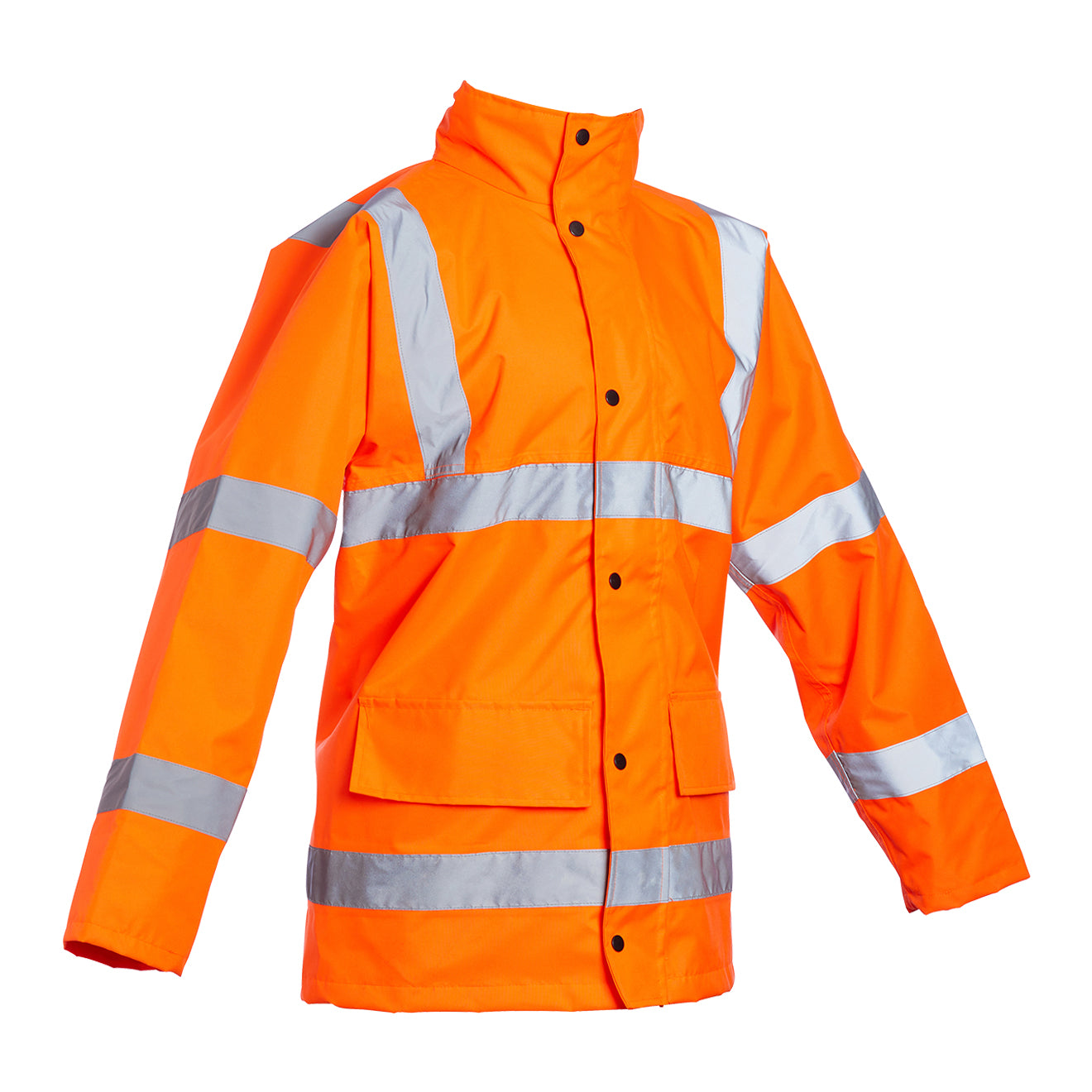 Blackrock Hi Vis Rain Jacket with Lining - Orange