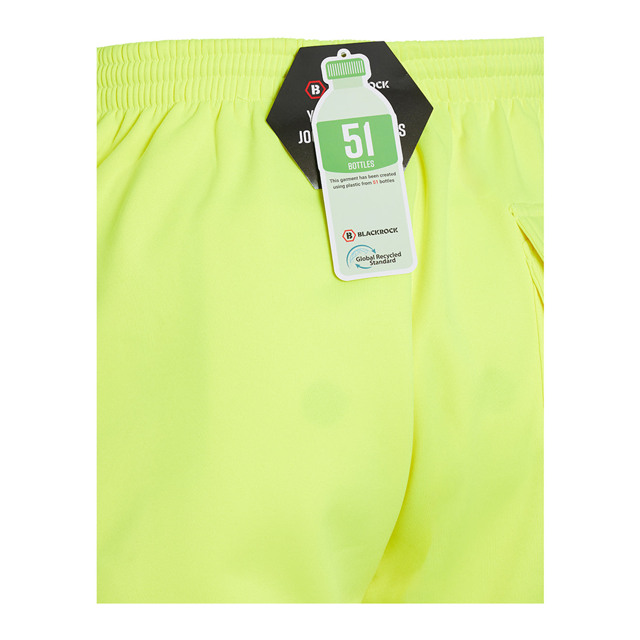 Blackrock Hi Vis Jogging Bottoms - Yellow