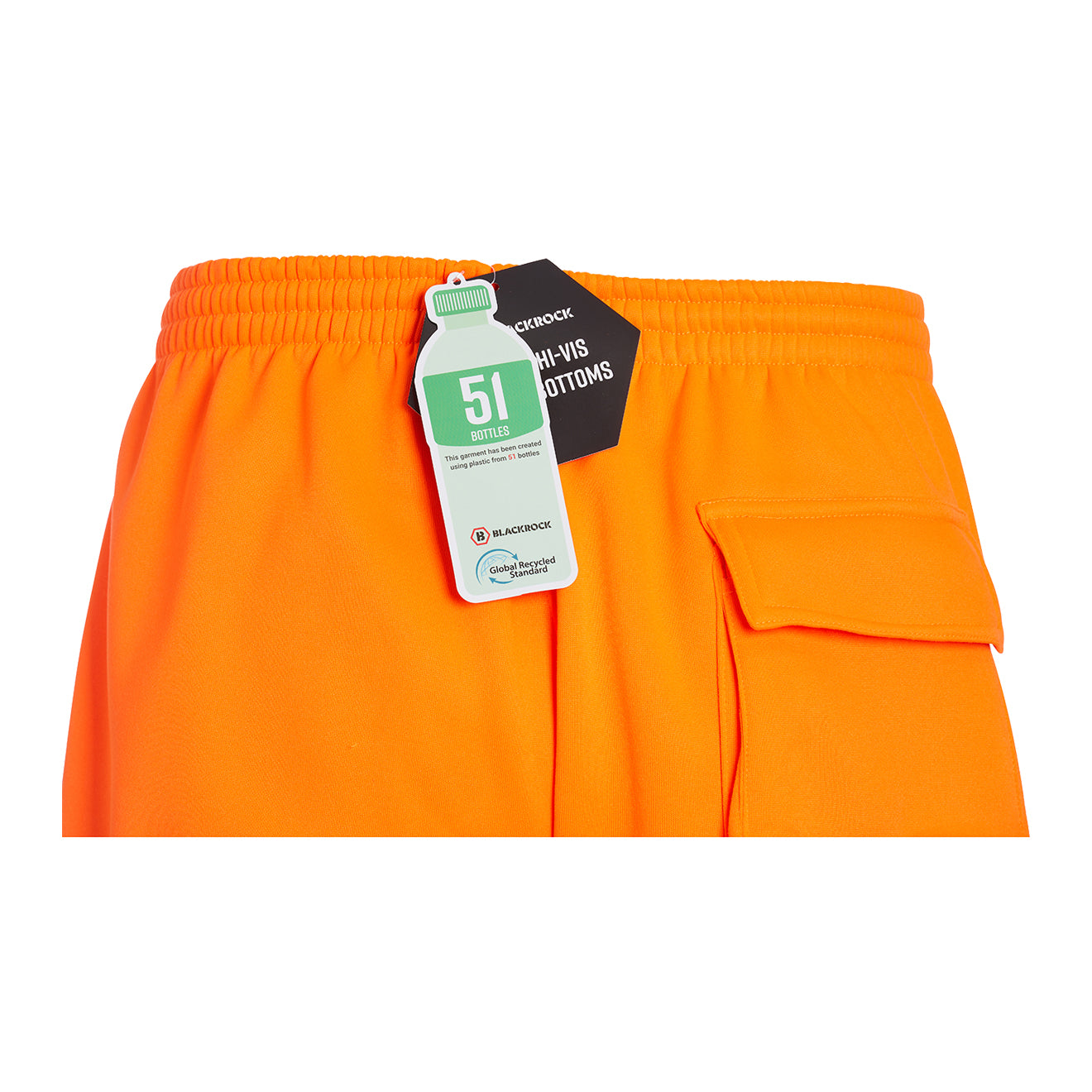 Blackrock Hi Vis Jogging Bottoms - Orange