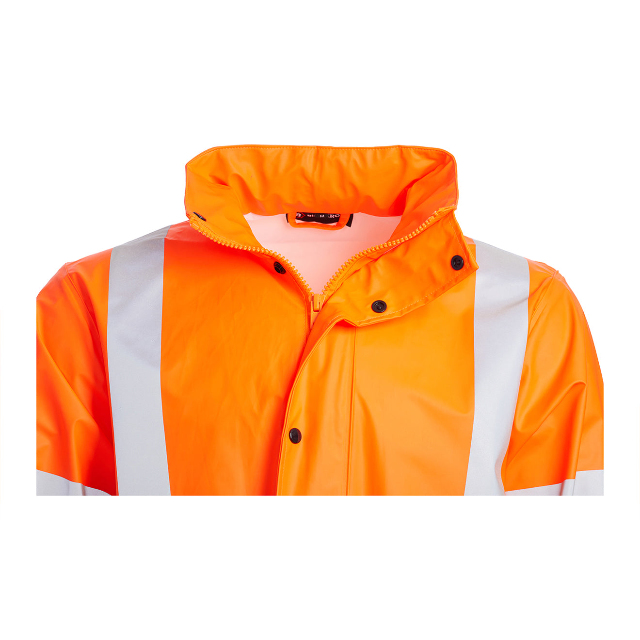 Blackrock Hi Vis PU Rain Jacket - Orange