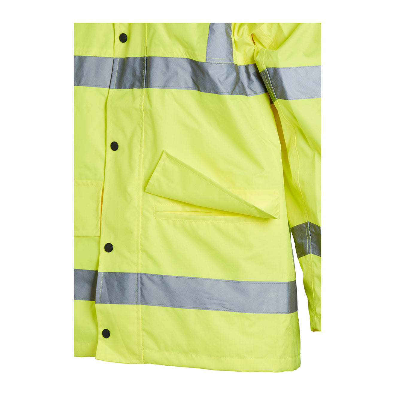 Blackrock Hi Vis Rain Jacket Without Lining - Yellow
