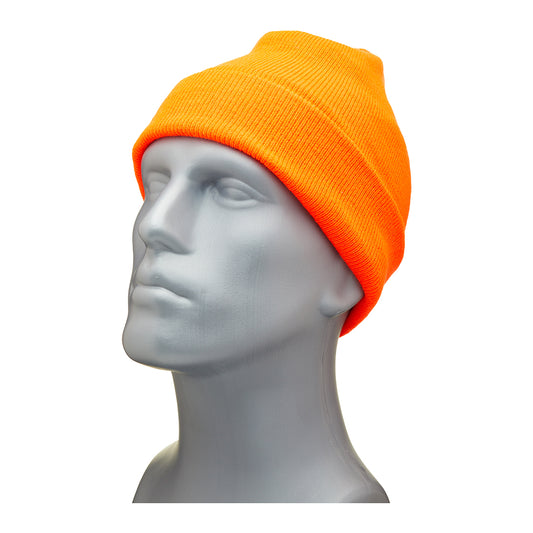 Blackrock Hi Vis Knitted Beanie Hat - Orange