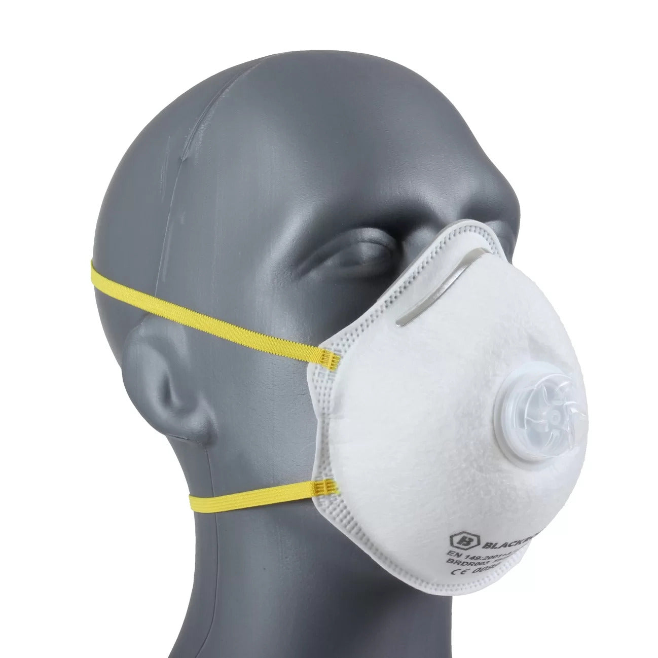 Blackrock Eazi-Breathe FFP2 Moulded Valved Disposable Respirator