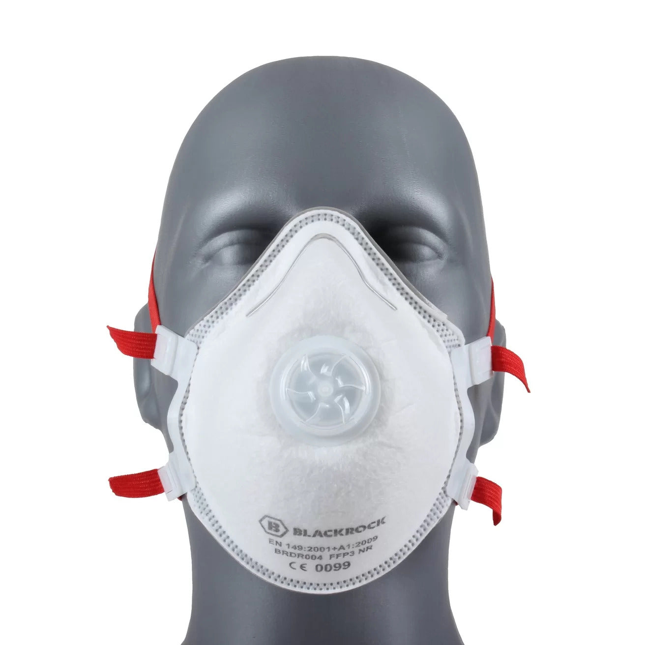 Blackrock Eazi-Breathe FFP3 Moulded Valved Disposable Respirator