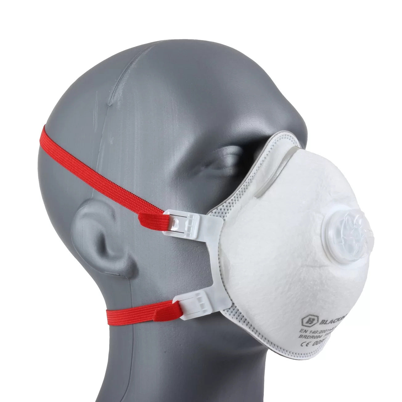 Blackrock Eazi-Breathe FFP3 Moulded Valved Disposable Respirator