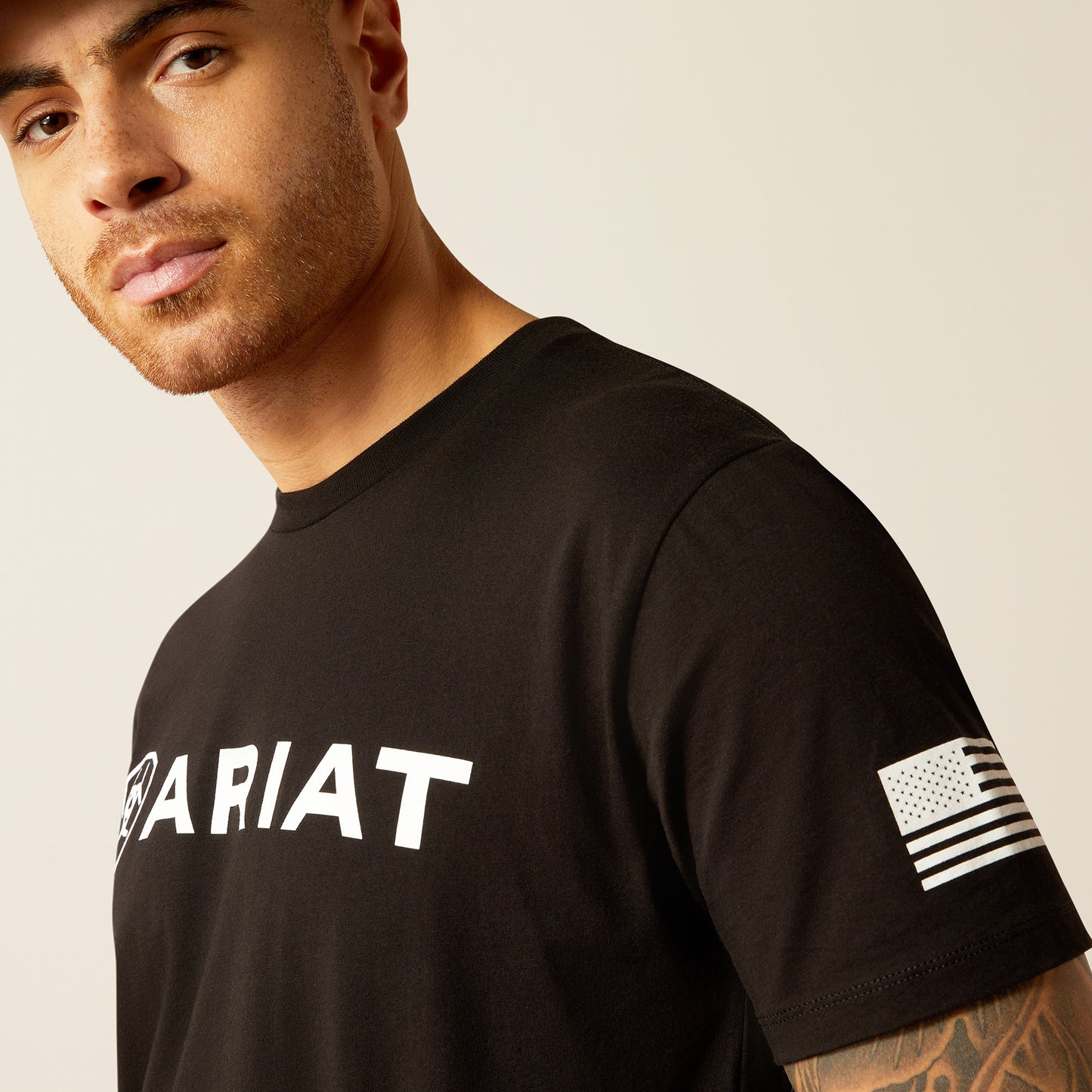 Ariat Shield Flag T-Shirt - Black