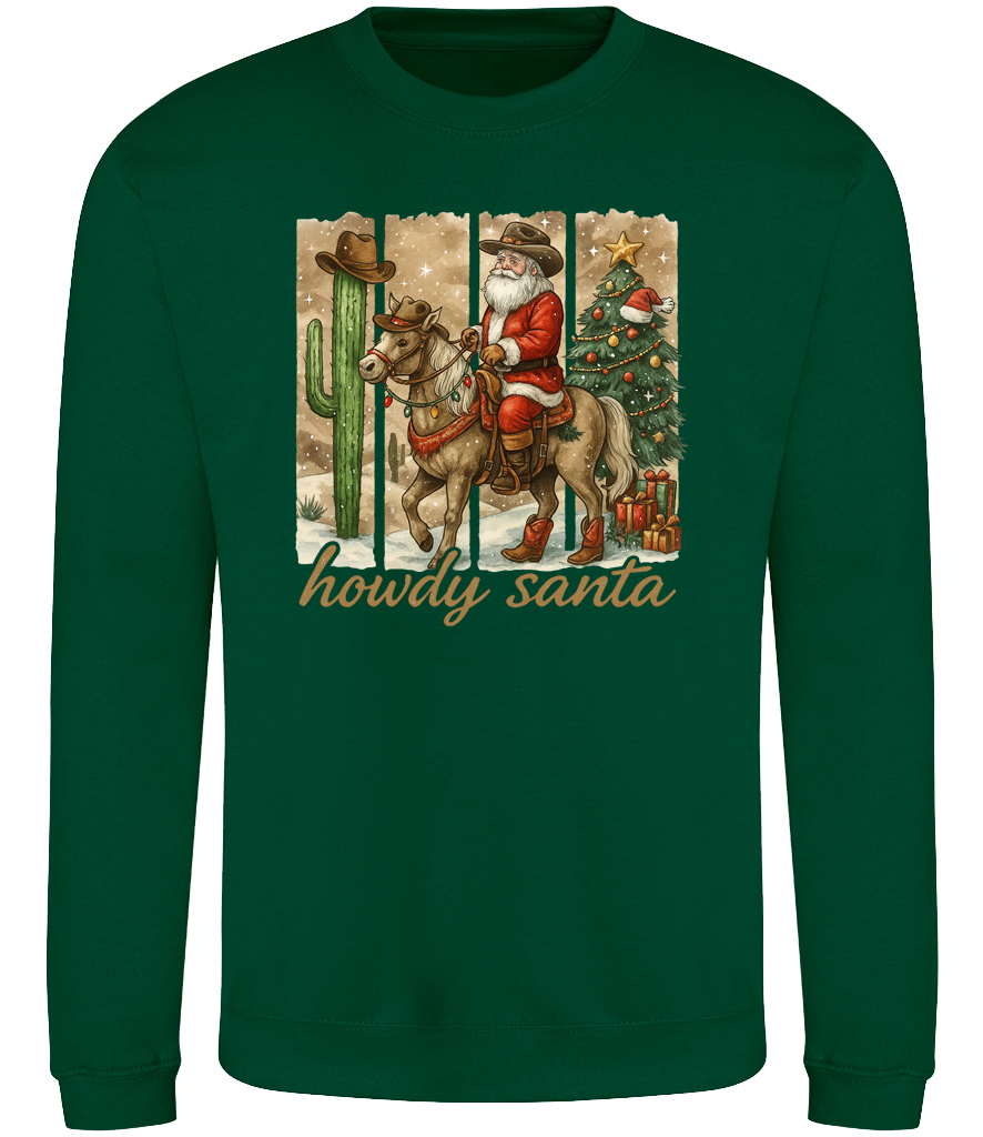 Howdy Santa Sweatshirt