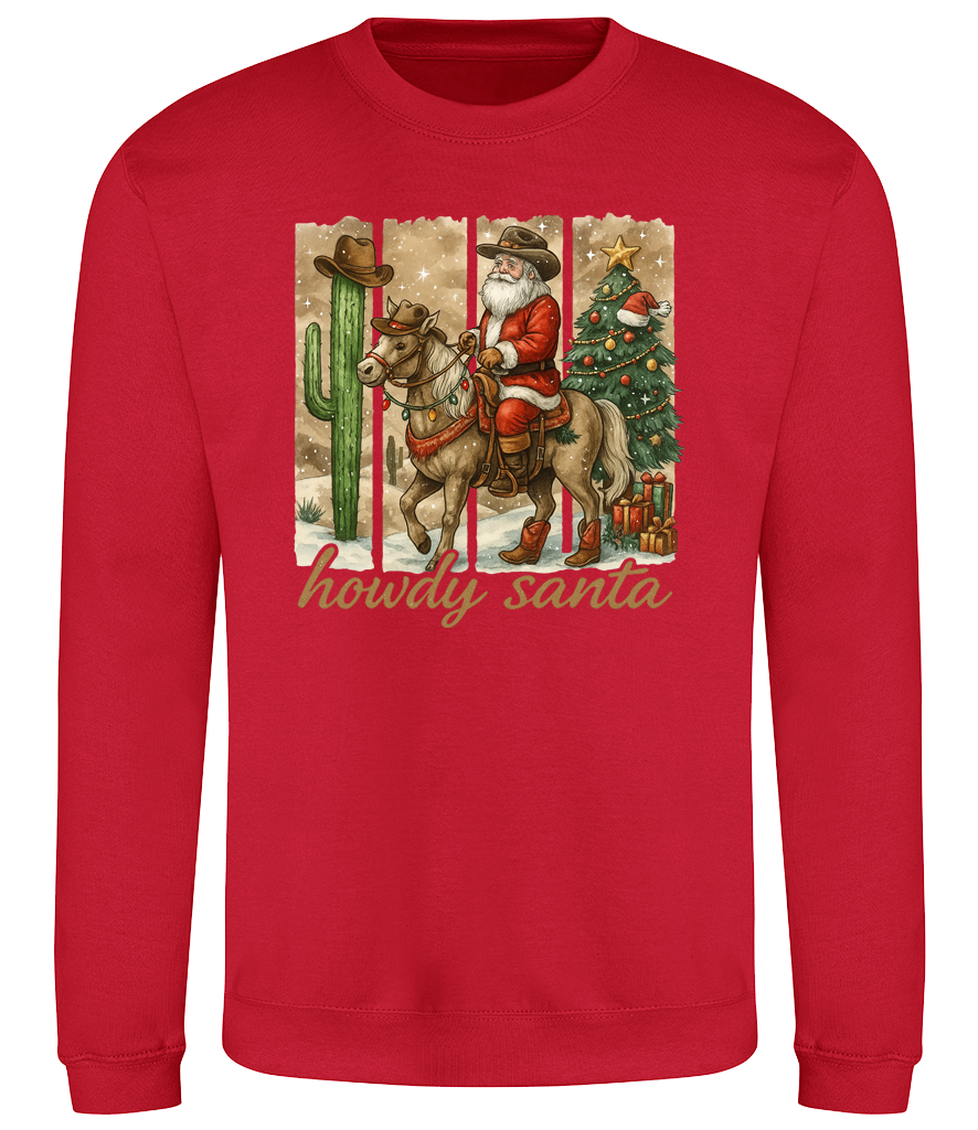 Howdy Santa Sweatshirt