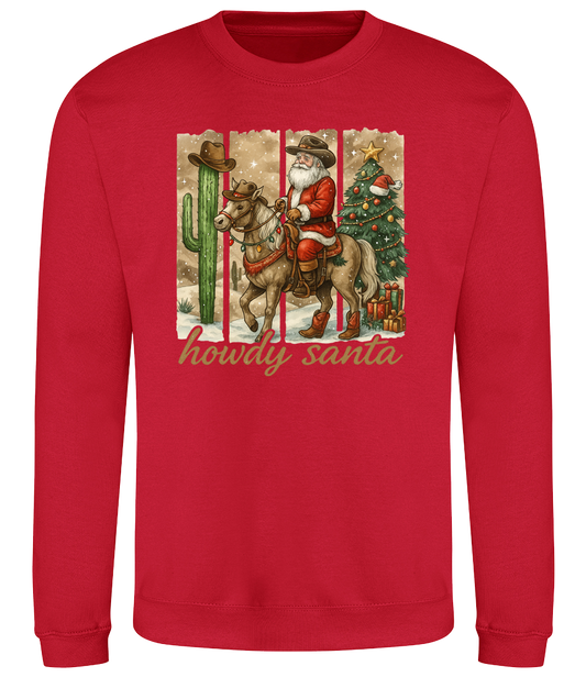 Howdy Santa Sweatshirt