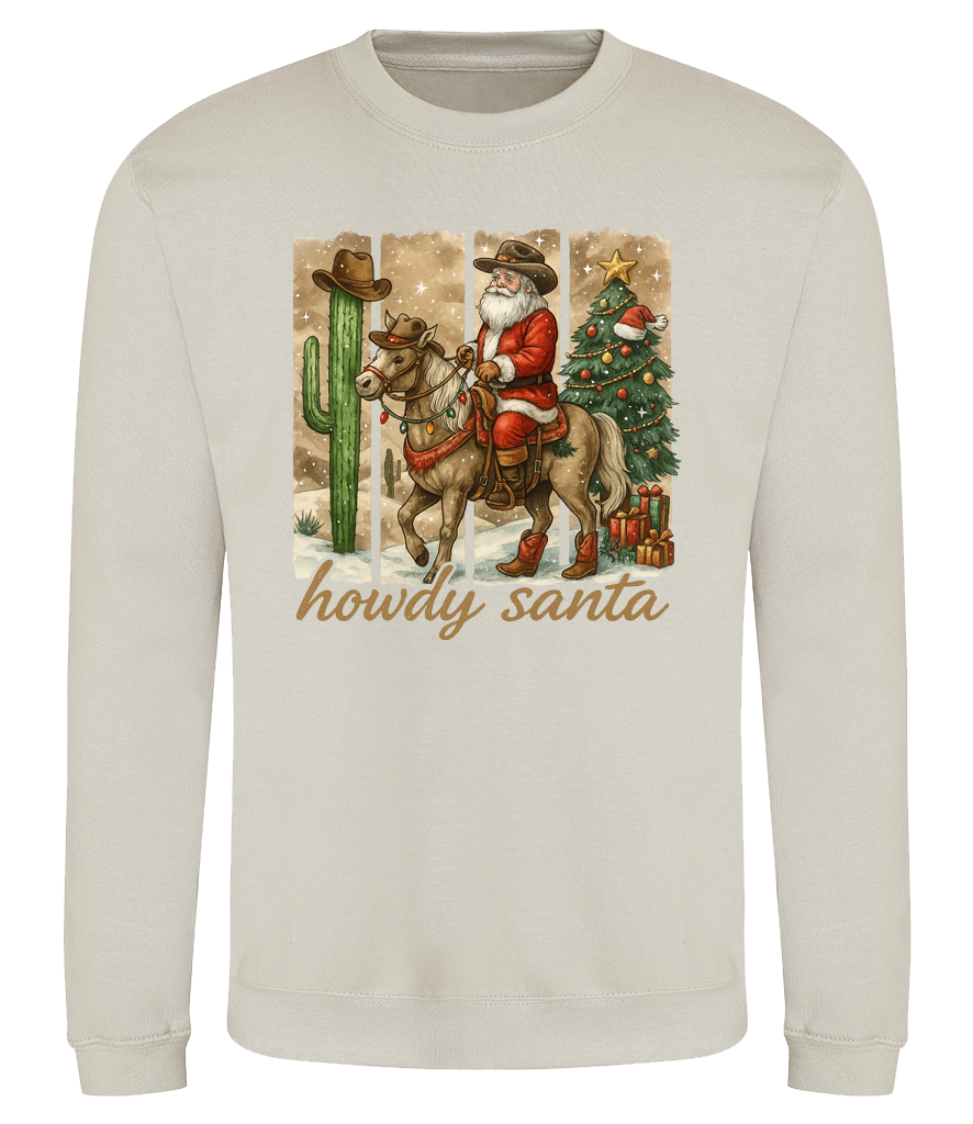 Howdy Santa Sweatshirt