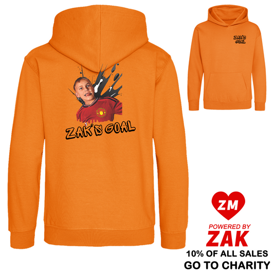 Zak's Goal Hoodie - KIDS - Orange